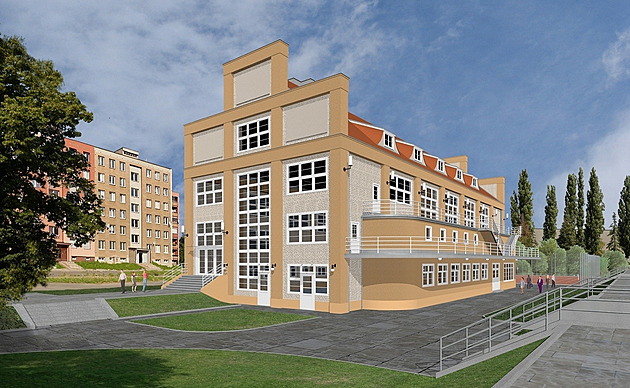 Téměř sto let staré kruhy i šplhadla. V Krnově vrcholí obnova unikátní sokolovny